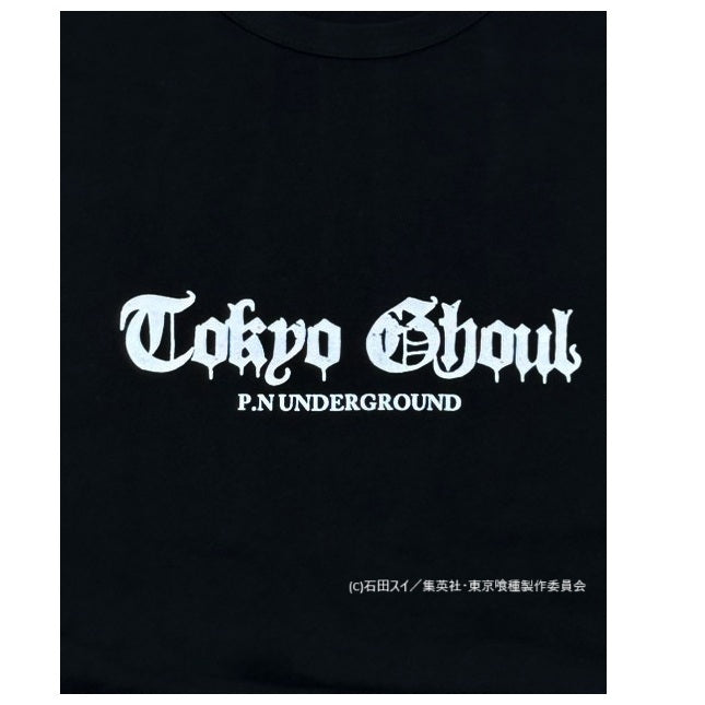【P.N UNDERGROUND×東京喰種】東京喰種ダメージ TEE (735621)