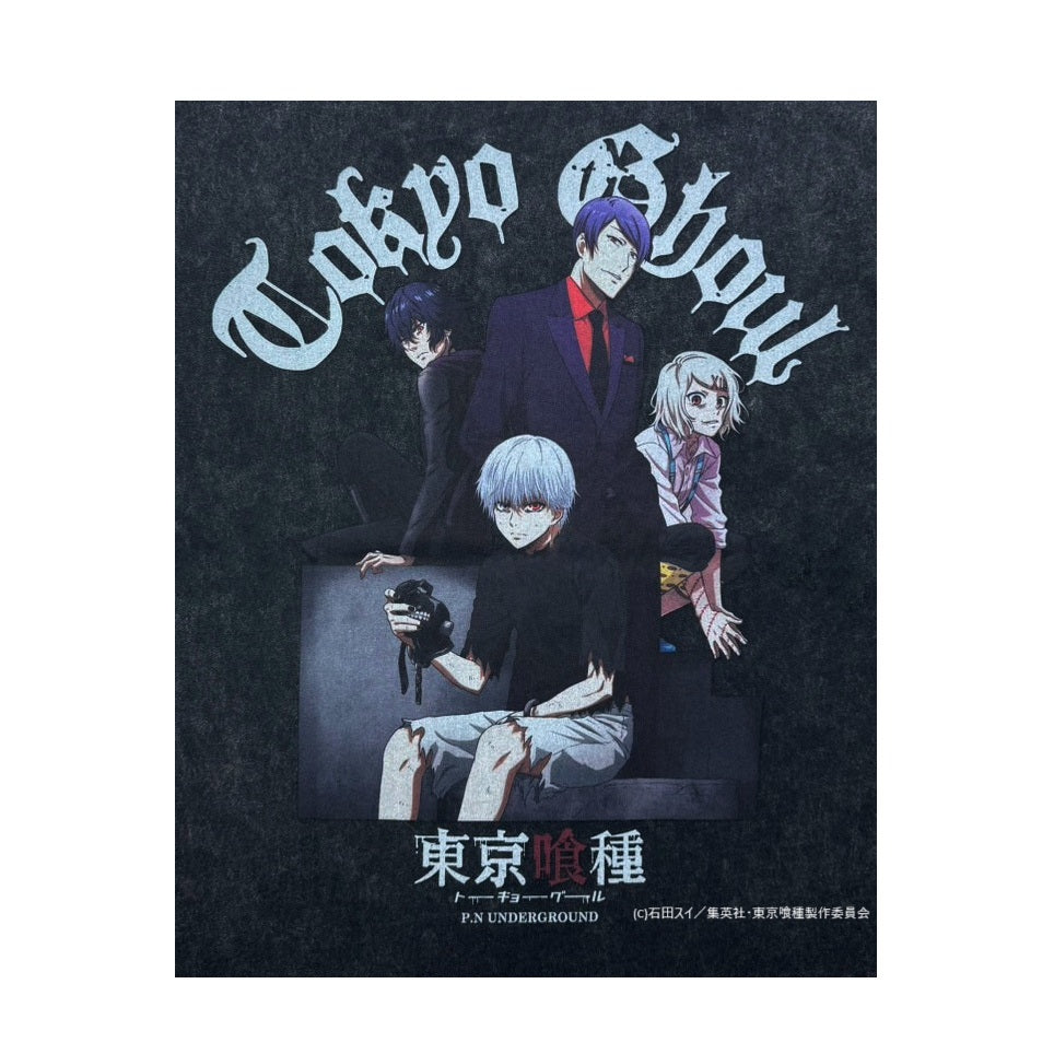 【P.N UNDERGROUND×東京喰種】東京喰種ダメージ TEE (735621)