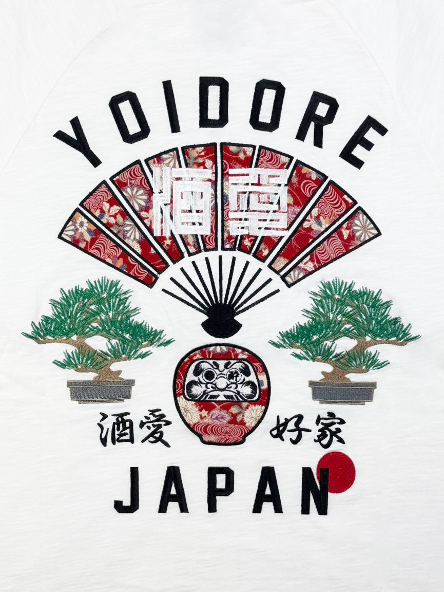 【YOIDORE 大吟醸】扇子 ラグランスリーブ TEE (826526)