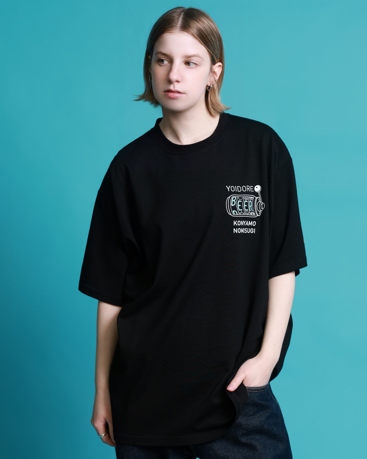 【YOIDORE】電車寝過ごした TEE (826202)