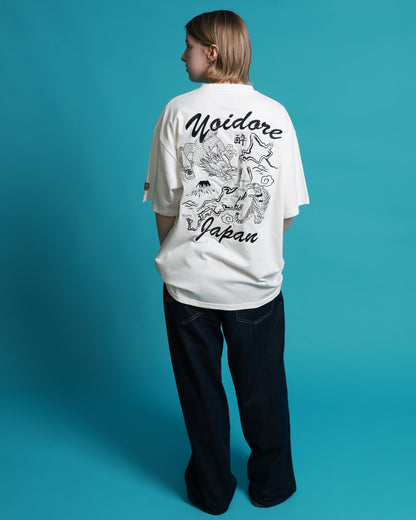 【YOIDORE】龍と虎 スカJAPAN TEE (826213)