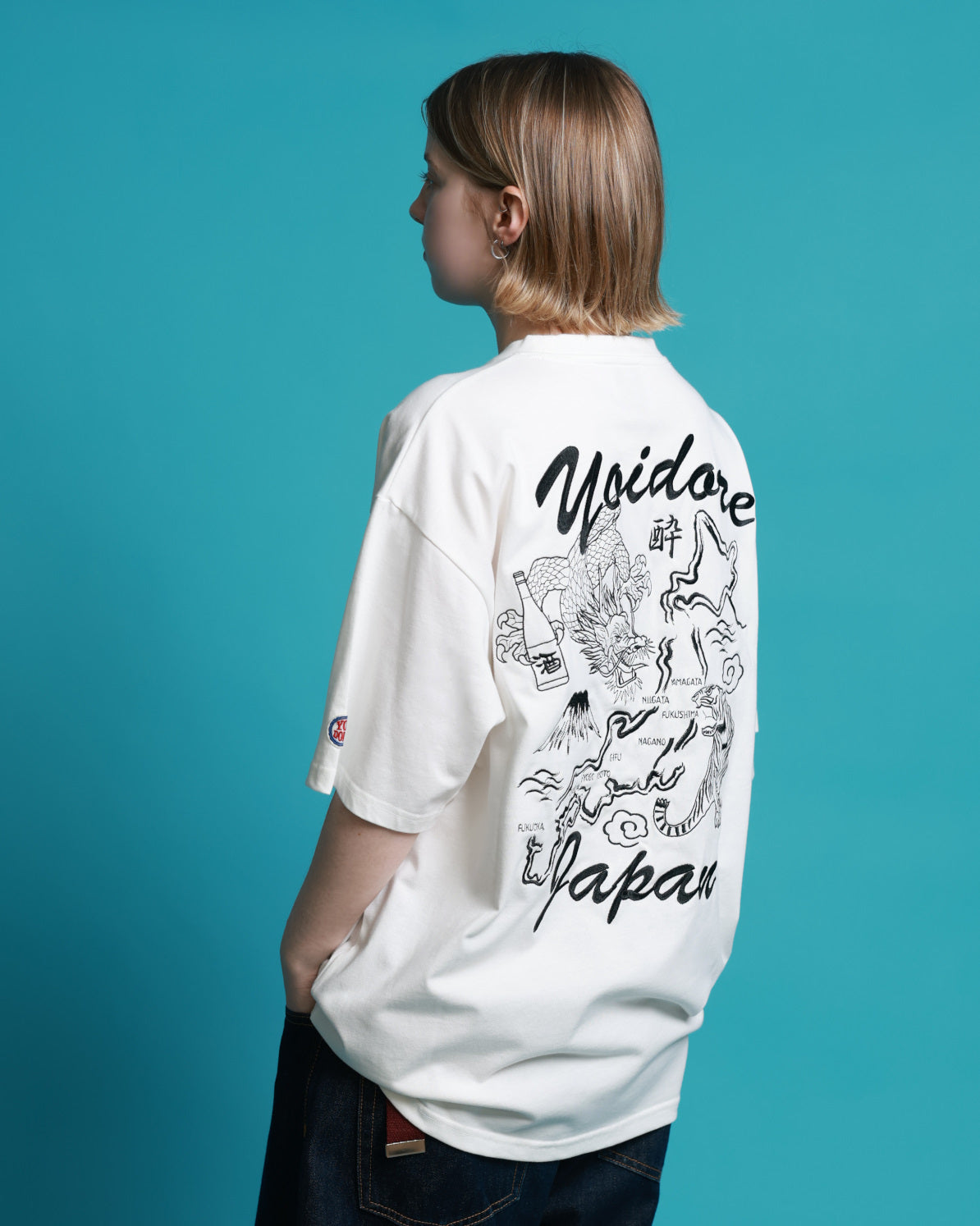 【YOIDORE】龍と虎 スカJAPAN TEE (826213)