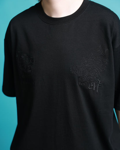【YOIDORE】龍と虎 スカJAPAN TEE (826213)