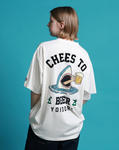 【YOIDORE】サメ乾杯 ポケット TEE (826203)