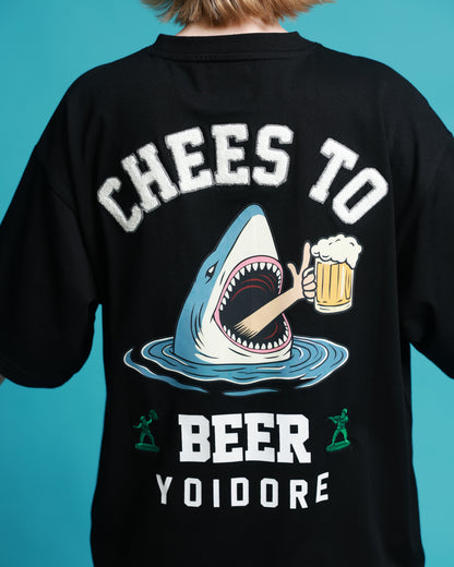 【YOIDORE】サメ乾杯 ポケット TEE (826203)