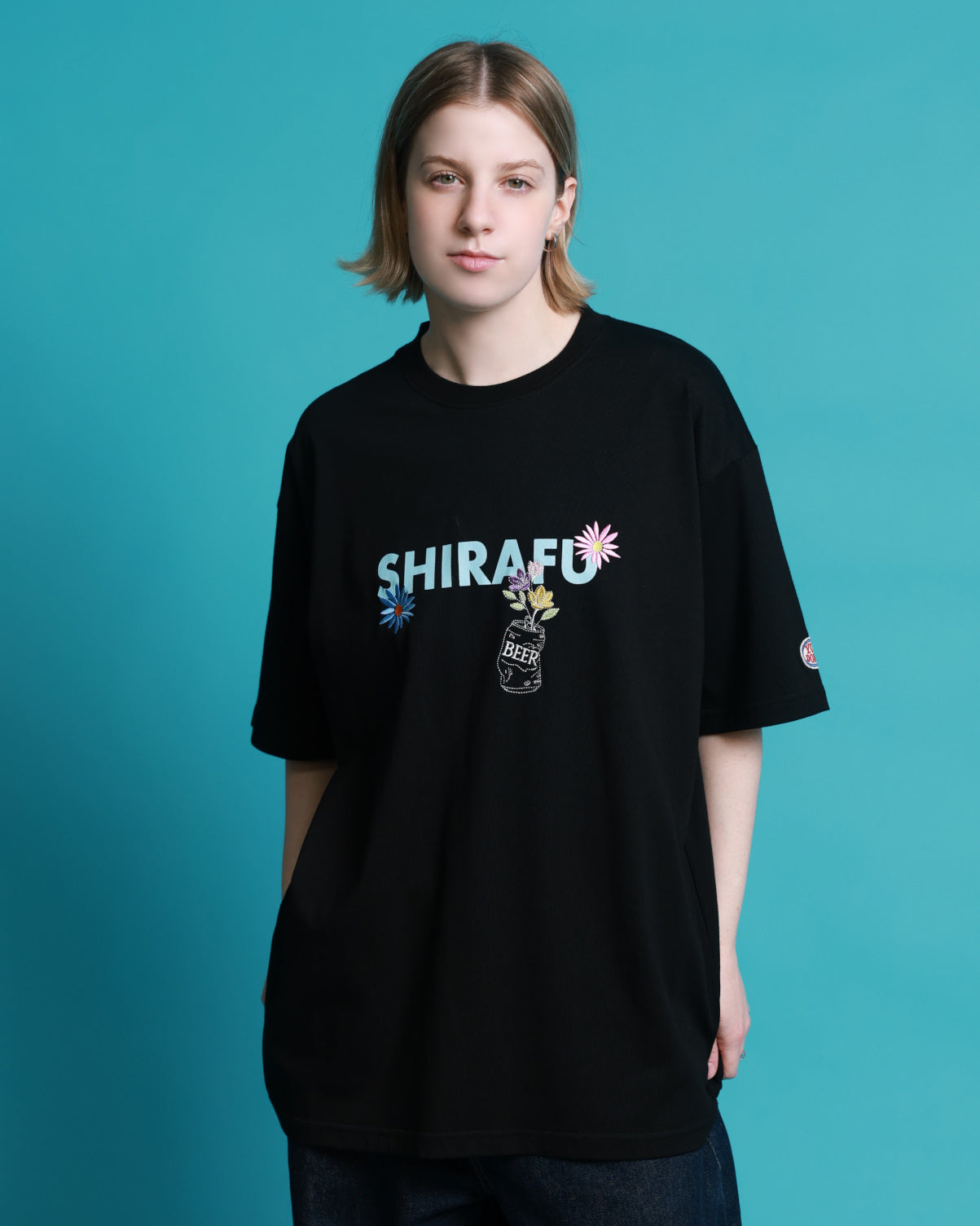【YOIDORE】酔っ払いフラワー TEE (826211)