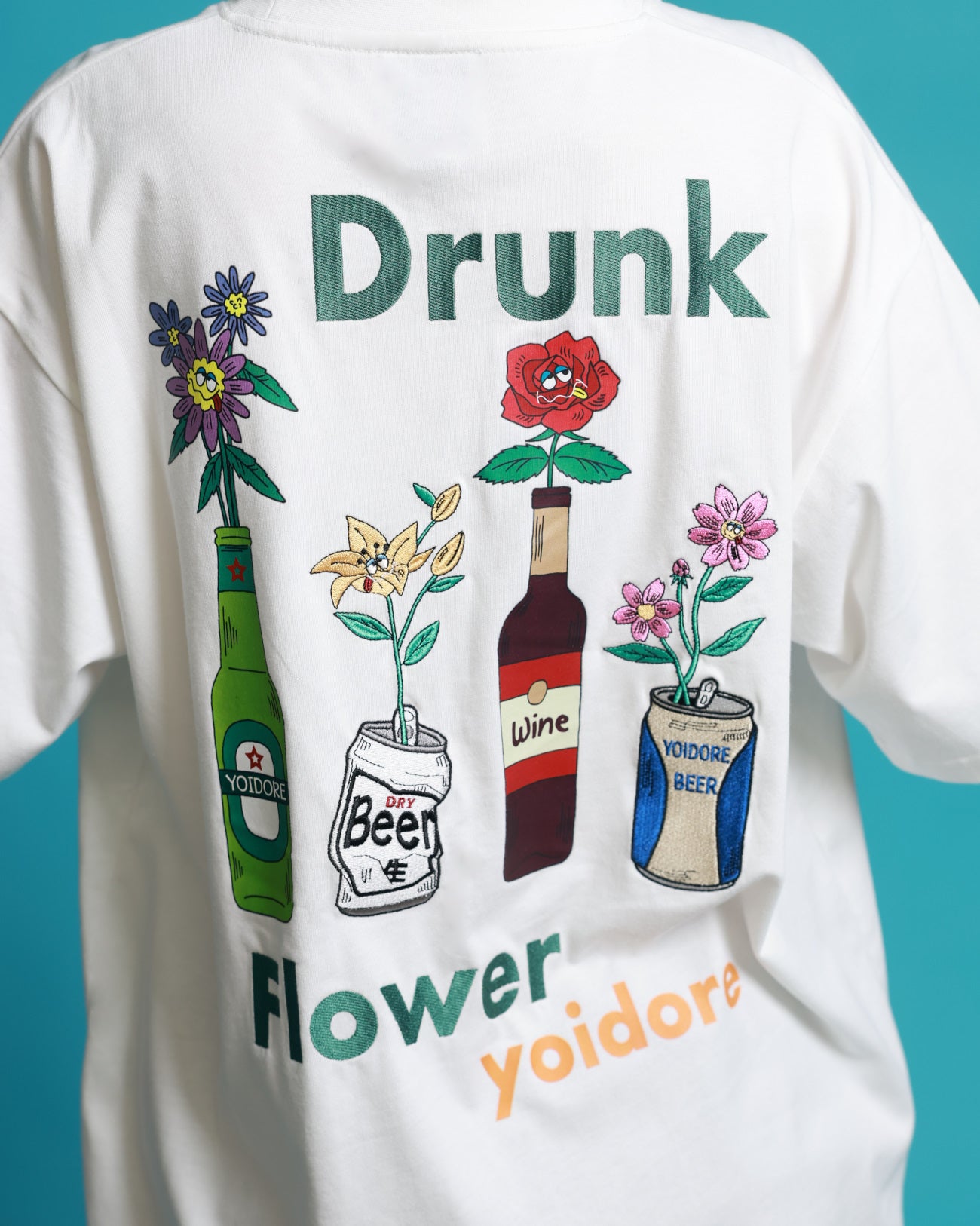 【YOIDORE】酔っ払いフラワー TEE (826211)