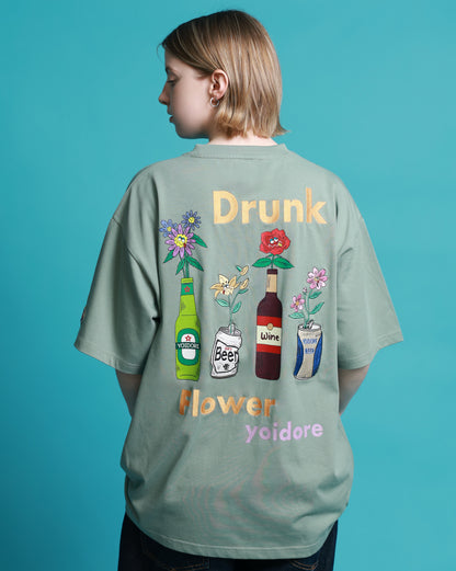 【YOIDORE】酔っ払いフラワー TEE (826211)