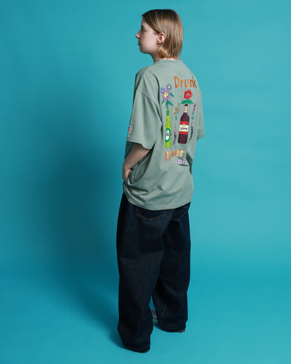 【YOIDORE】酔っ払いフラワー TEE (826211)