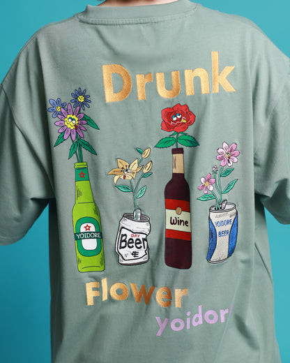 【YOIDORE】酔っ払いフラワー TEE (826211)