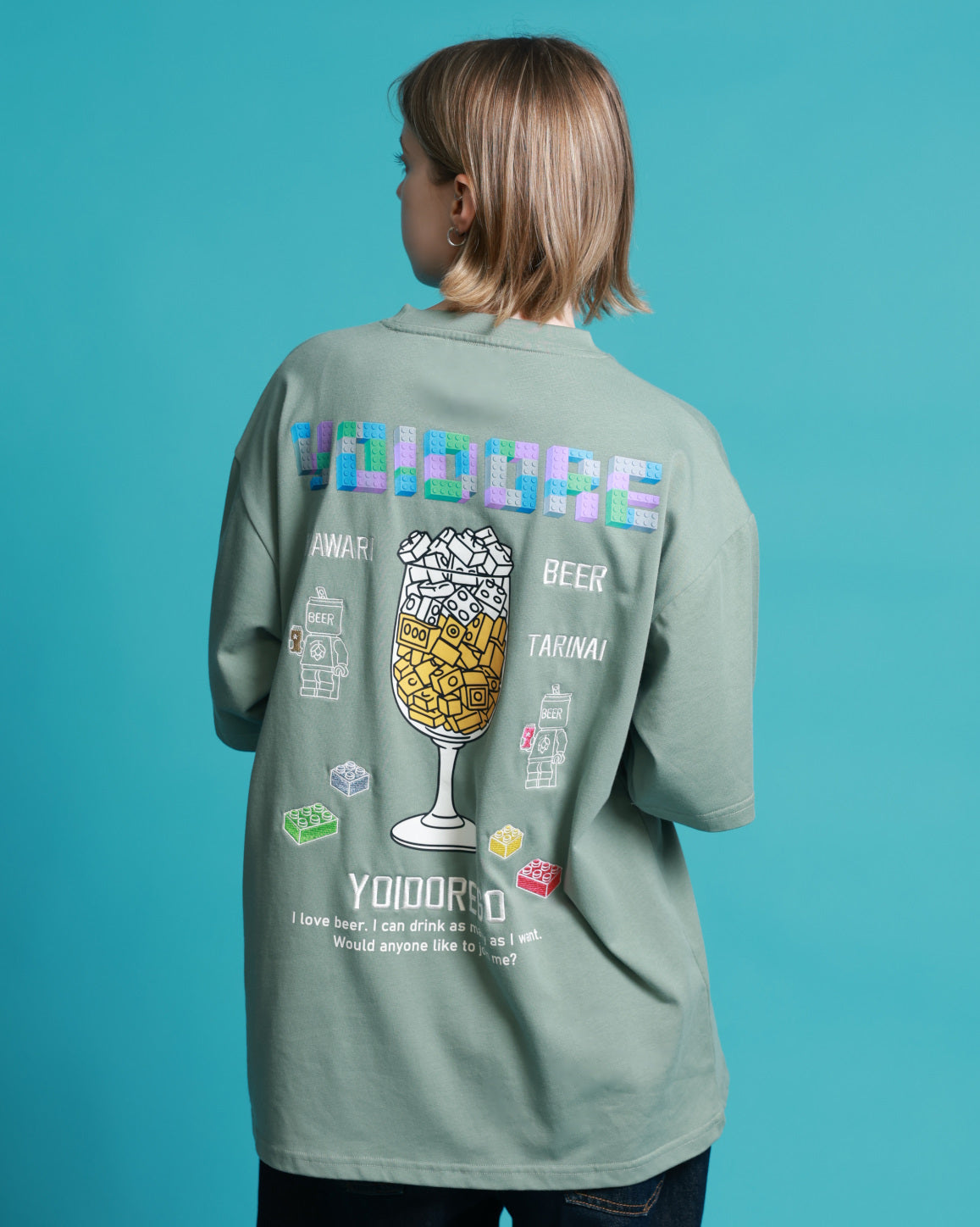 【YOIDORE】ブロックビール TEE (826210)