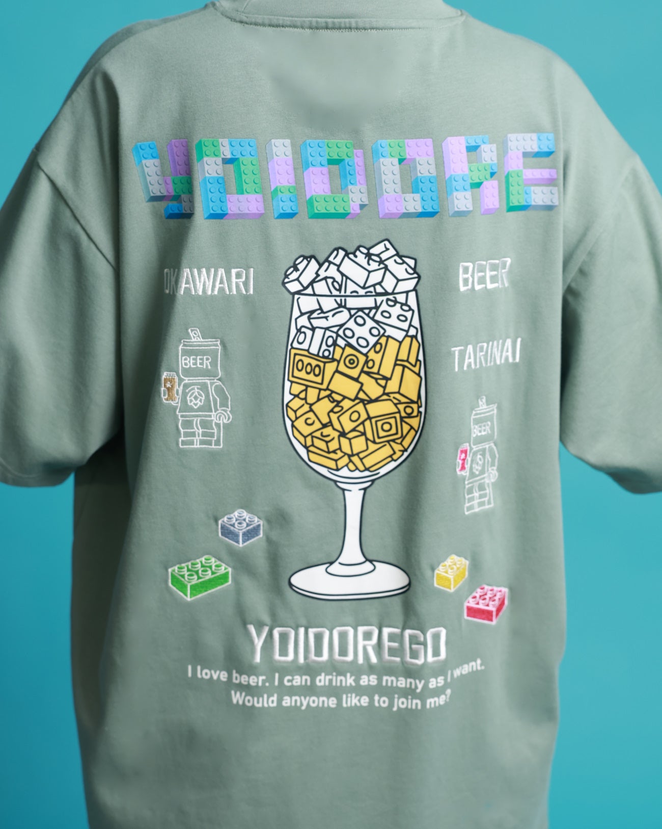 【YOIDORE】ブロックビール TEE (826210)