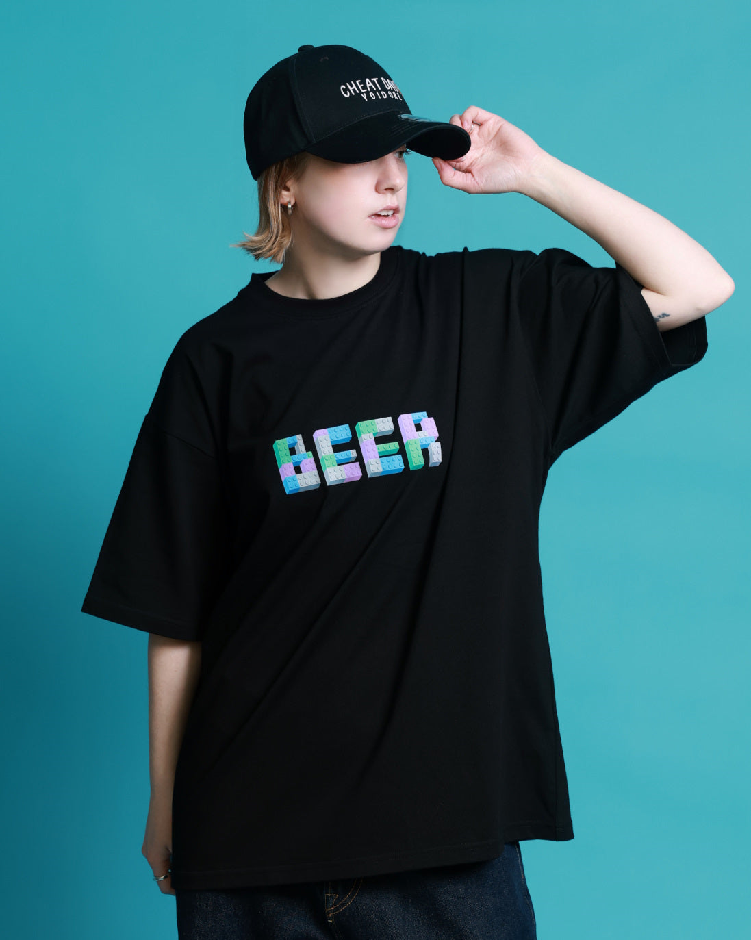 【YOIDORE】ブロックビール TEE (826210)