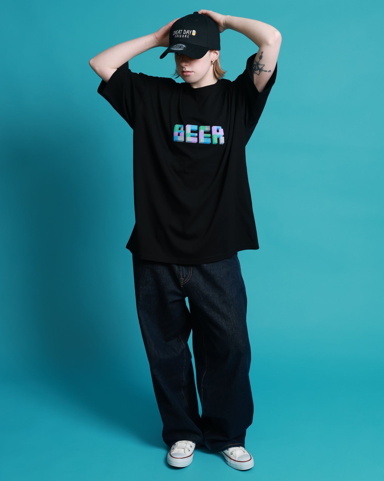 【YOIDORE】ブロックビール TEE (826210)