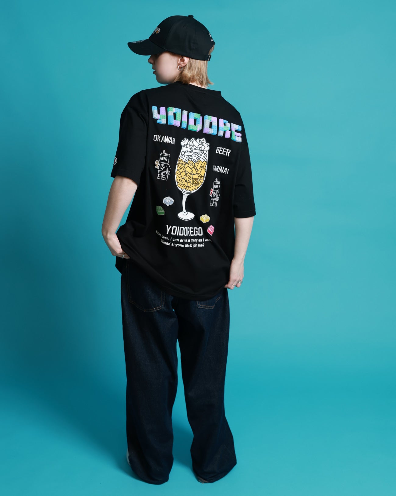 【YOIDORE】ブロックビール TEE (826210)