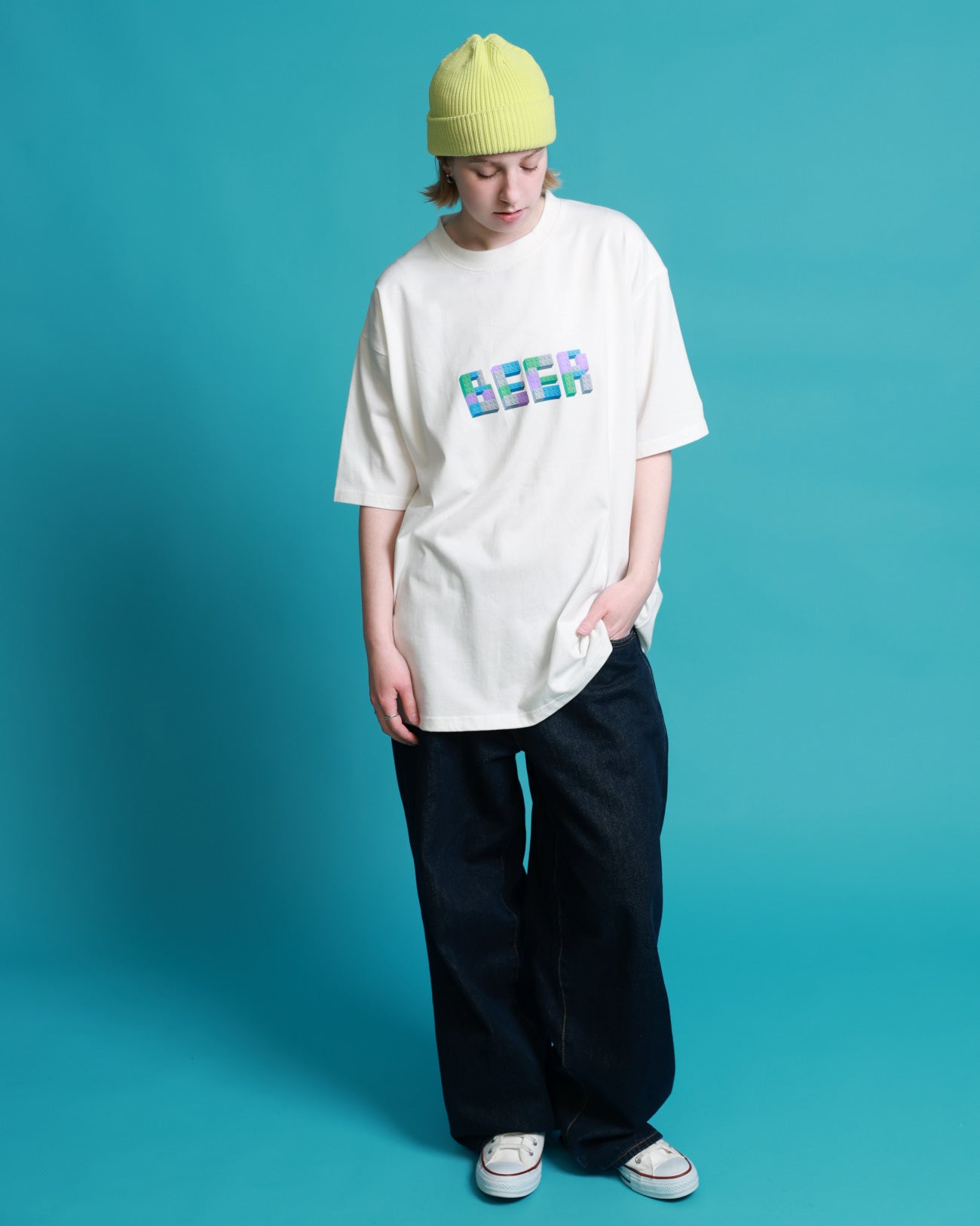 【YOIDORE】ブロックビール TEE (826210)