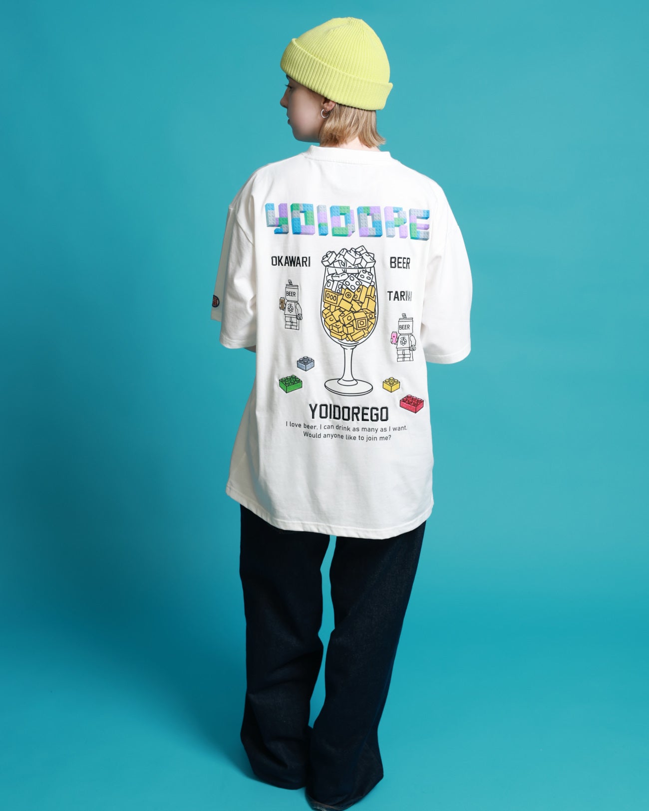 【YOIDORE】ブロックビール TEE (826210)