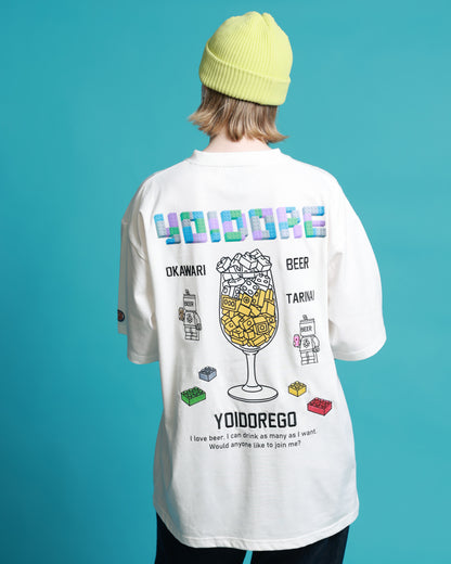 【YOIDORE】ブロックビール TEE (826210)
