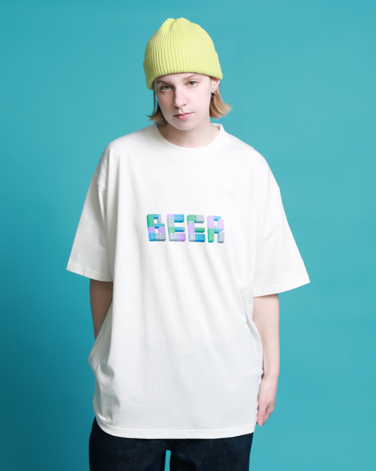 【YOIDORE】ブロックビール TEE (826210)