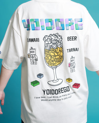 【YOIDORE】ブロックビール TEE (826210)