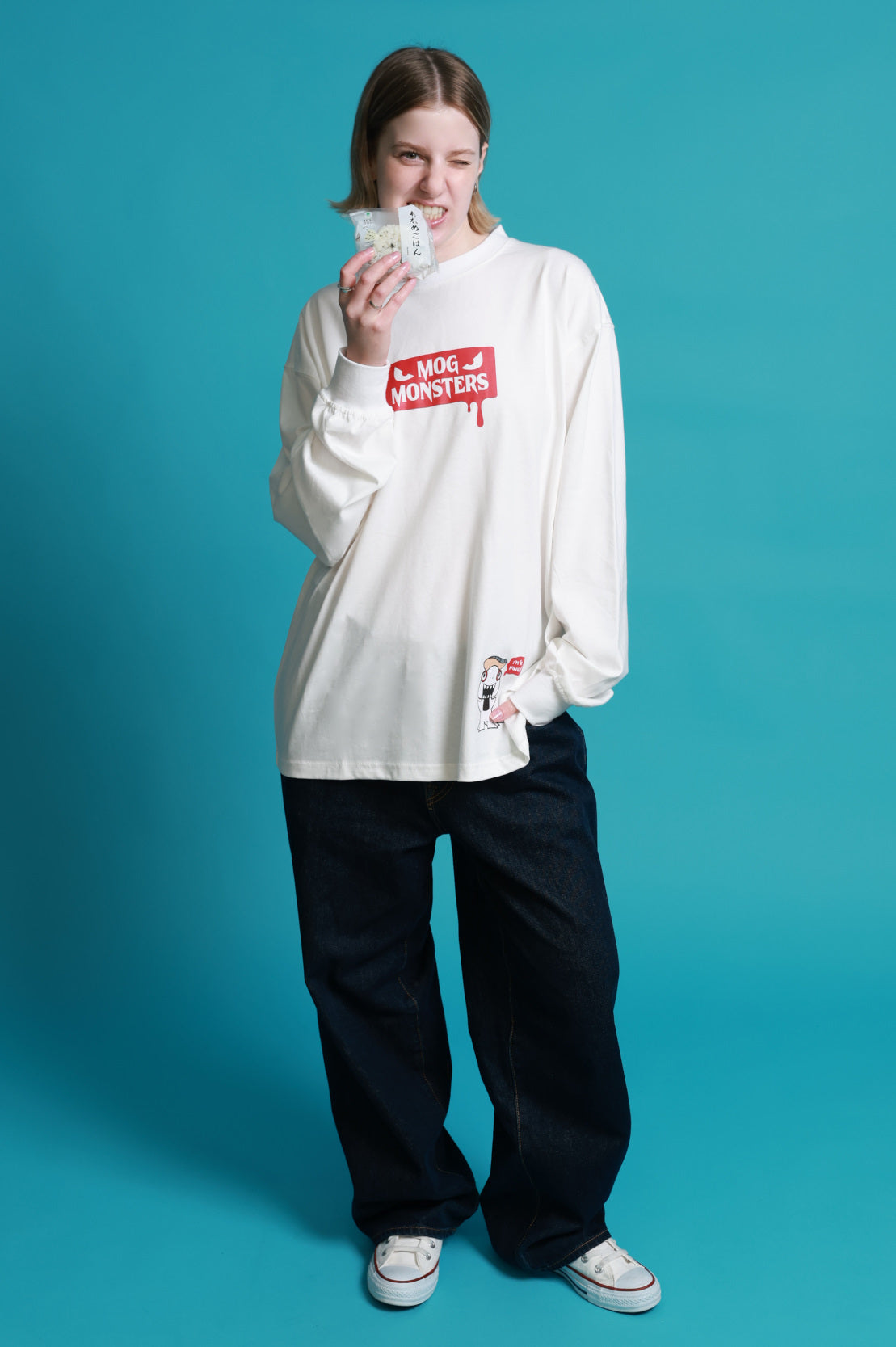 【MOG MONSTERS】 オニギラス ロンTEE (136321)