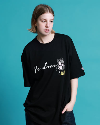 【YOIDORE】 ビール好き着物女子 TEE (826217)
