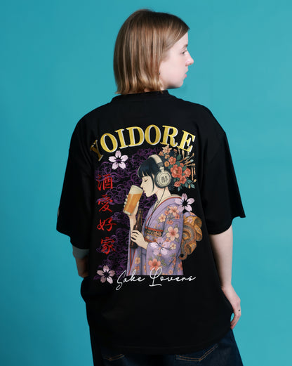 【YOIDORE】 ビール好き着物女子 TEE (826217)
