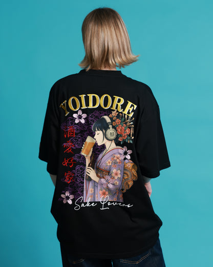 【YOIDORE】 ビール好き着物女子 TEE (826217)