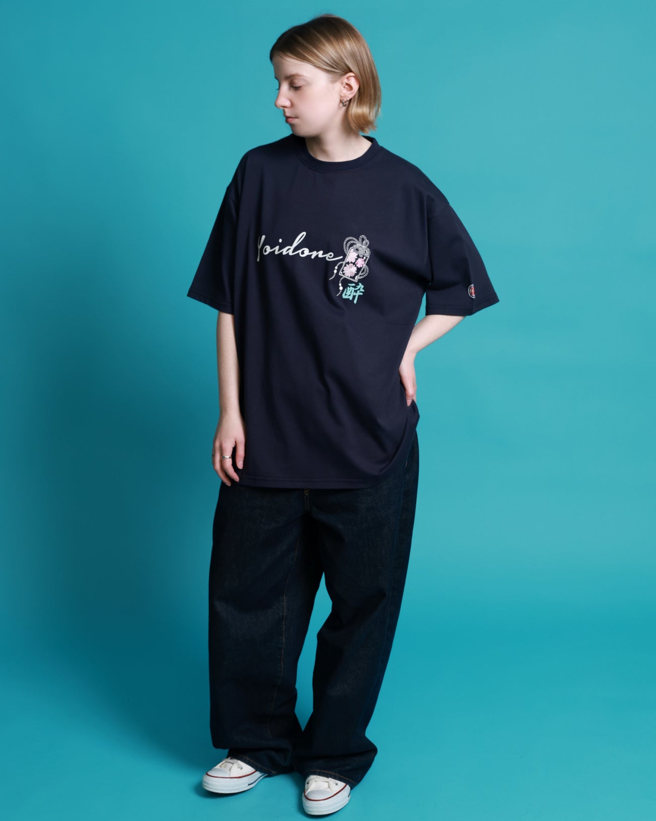 【YOIDORE】 ビール好き着物女子 TEE (826217)