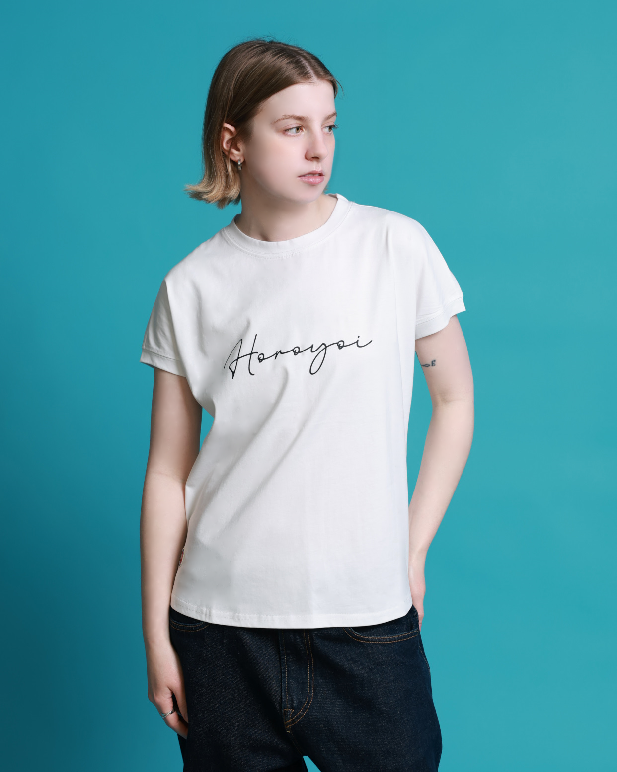 【YOIDORE WOMEN’S】HOROYOI スリットTEE (826720)