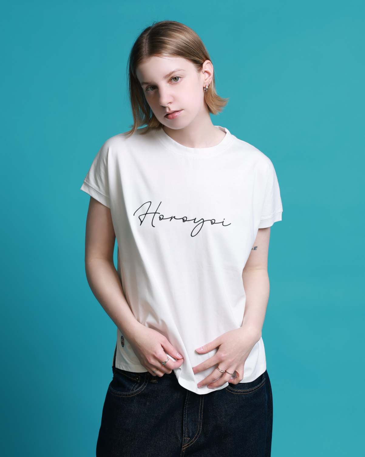【YOIDORE WOMEN’S】HOROYOI スリットTEE (826720)