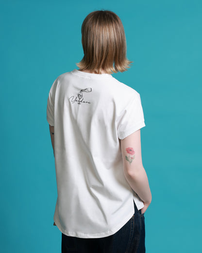 【YOIDORE WOMEN’S】HOROYOI スリットTEE (826720)