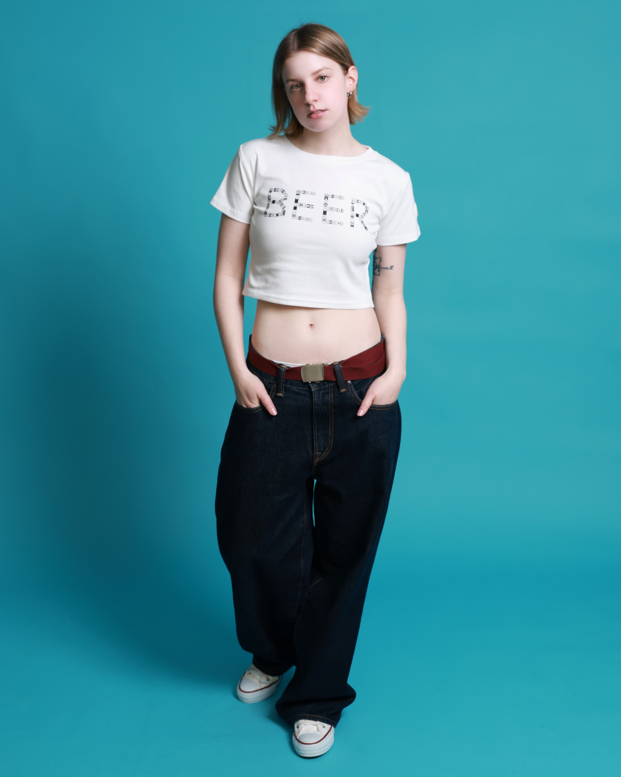 【YOIDORE WOMEN’S】BEERロゴ ショートTEE (826724)