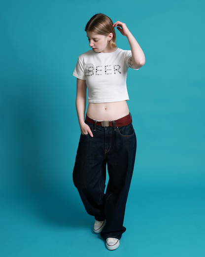 【YOIDORE WOMEN’S】BEERロゴ ショートTEE (826724)
