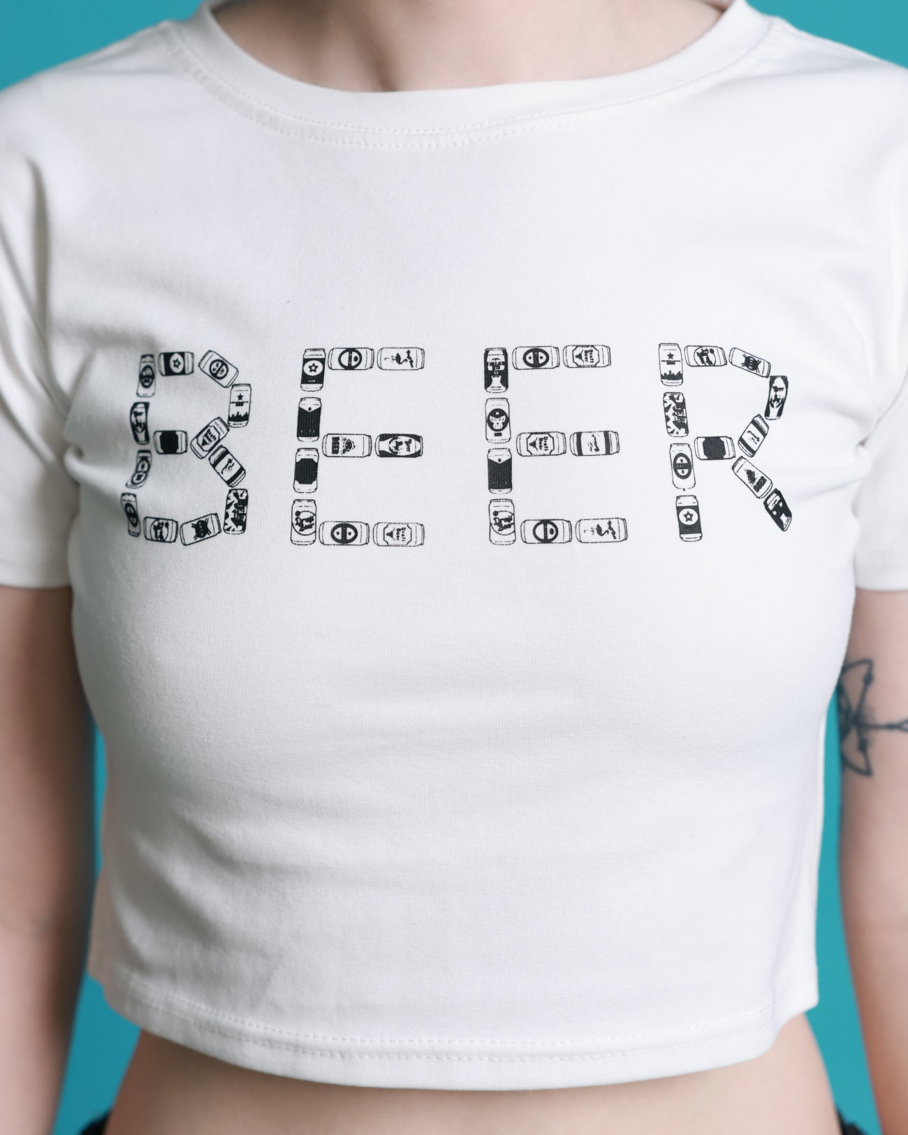 【YOIDORE WOMEN’S】BEERロゴ ショートTEE (826724)