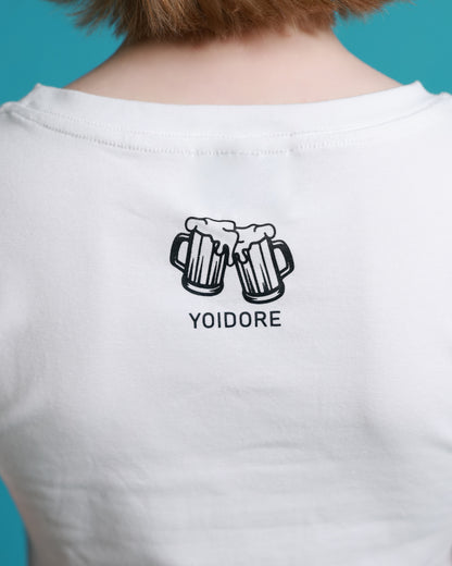 【YOIDORE WOMEN’S】BEERロゴ ショートTEE (826724)