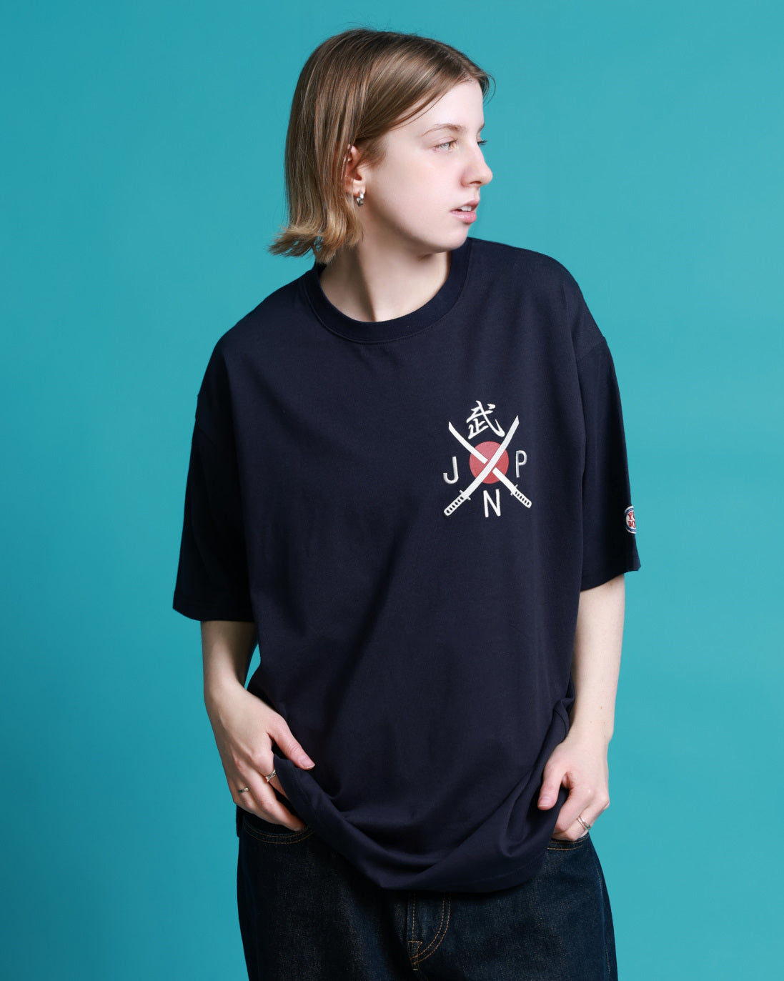 【YOIDORE】 酔い侍と刀 TEE (826218)