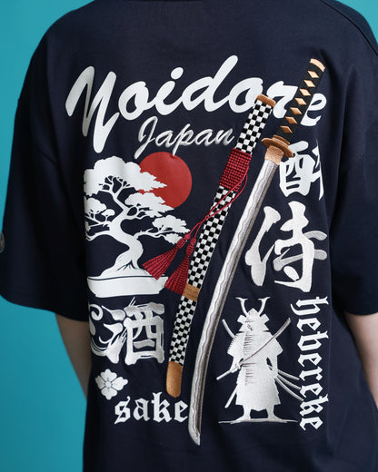 【YOIDORE】 酔い侍と刀 TEE (826218)