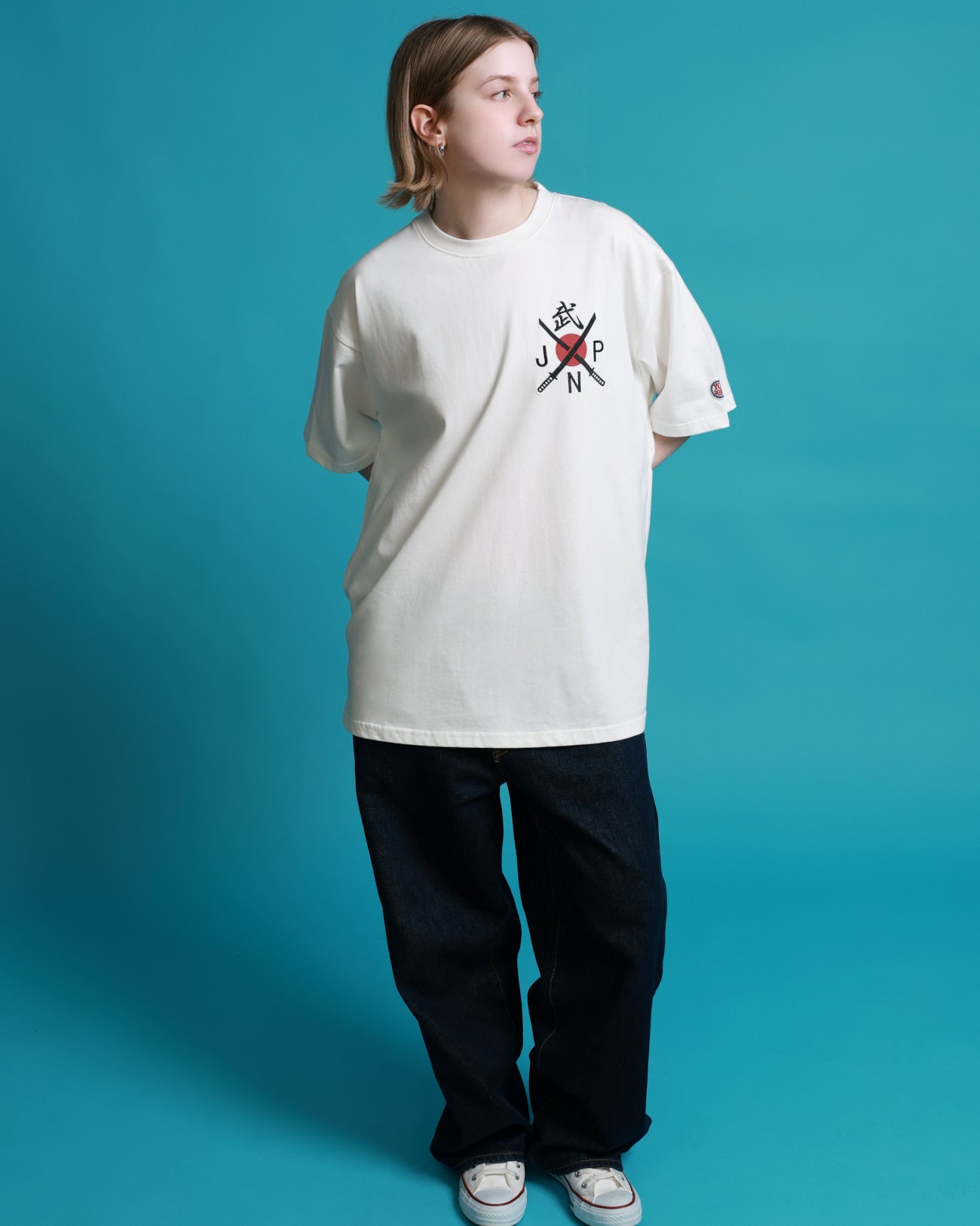 【YOIDORE】 酔い侍と刀 TEE (826218)
