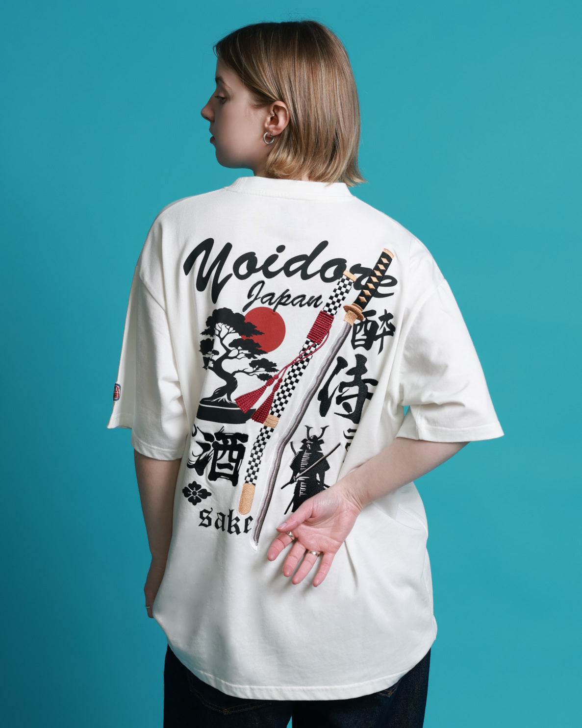 【YOIDORE】 酔い侍と刀 TEE (826218)
