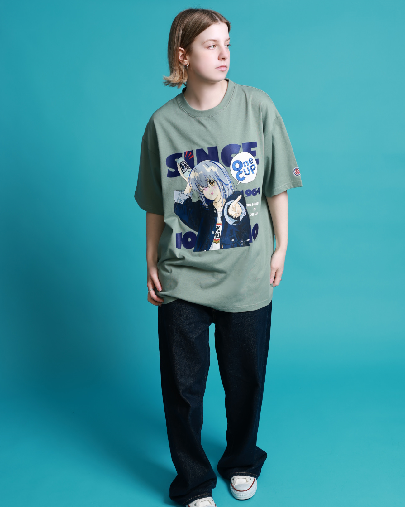 【YOIDORE】One CUP OZEKI コラボ どれみちゃん TEE (826222)