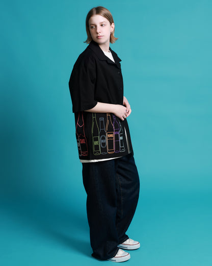 【YOIDORE】酒ボトル 刺繍シャツ (826002)