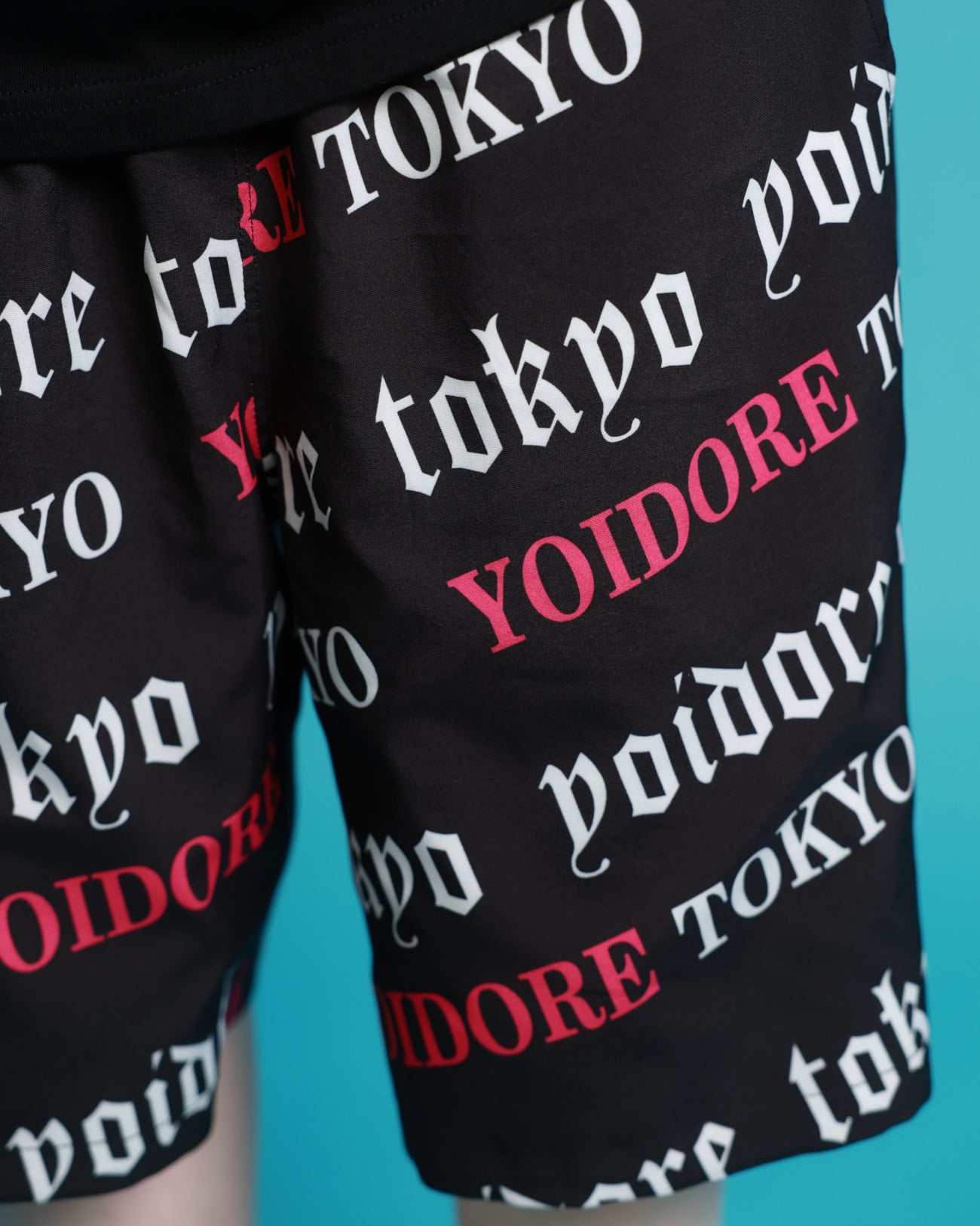 【YOIDORE】酒総柄 リバーシブルショートパンツ(826004)