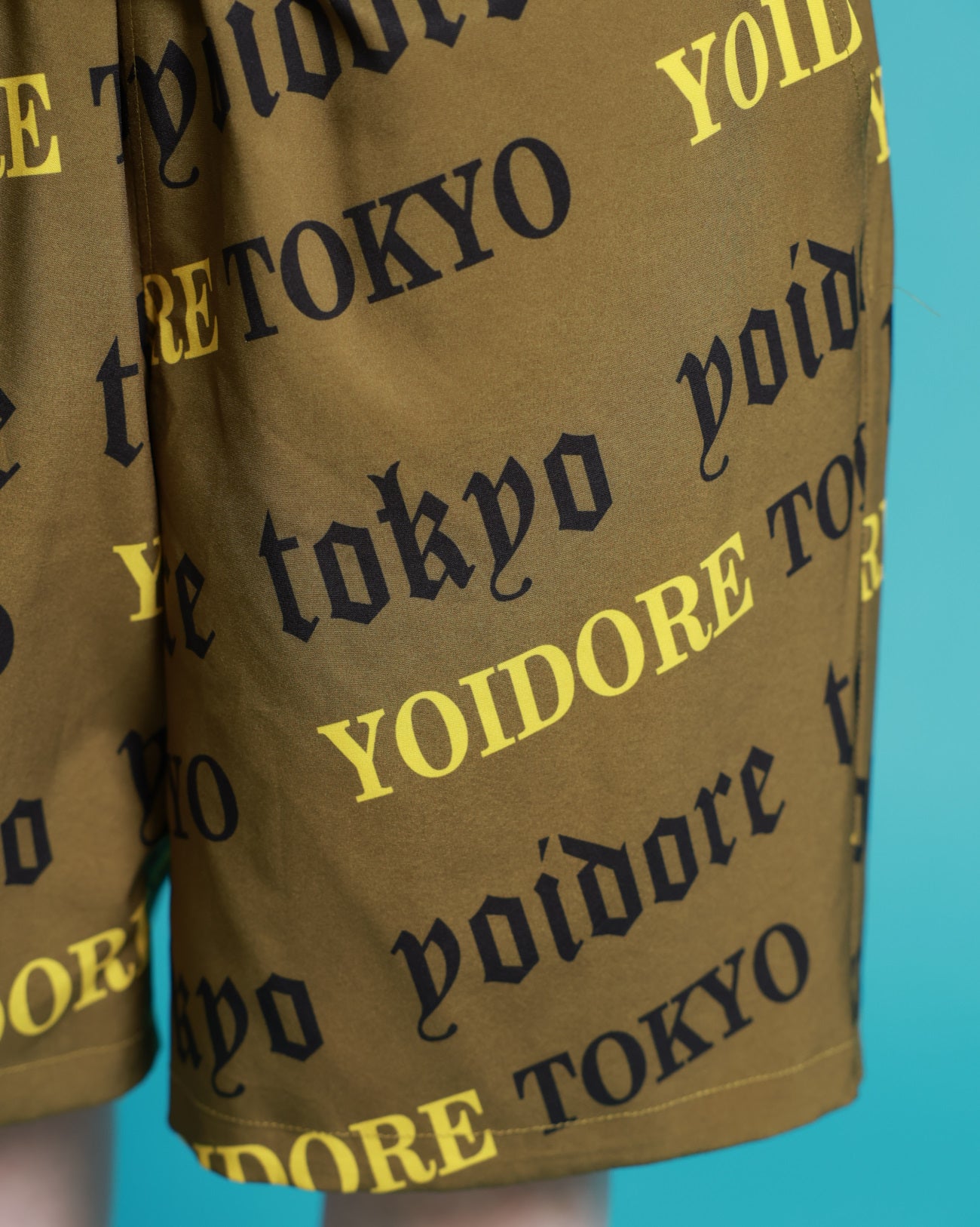 【YOIDORE】酒総柄 リバーシブルショートパンツ(826004)
