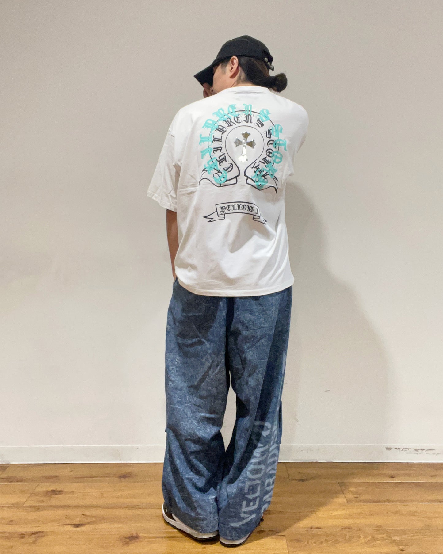 【Y.e(J)ow】シルバークロス TEE (116604)