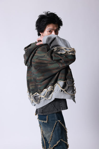 【P.N UNDERGROUND】レイヤーダメージ ZIP PK (745408)