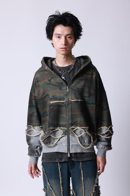 【P.N UNDERGROUND】レイヤーダメージ ZIP PK (745408)