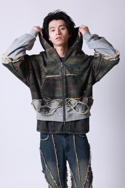 【P.N UNDERGROUND】レイヤーダメージ ZIP PK (745408)