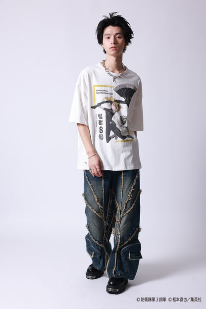 【P.N UNDERGROUND×怪獣８号】四ノ宮 キコル ダメージ TEE (745606)