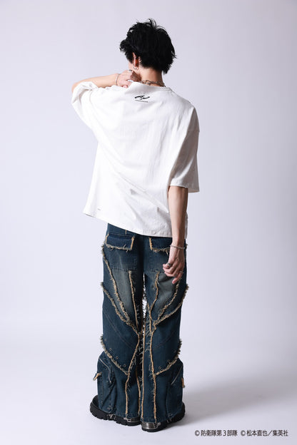 【P.N UNDERGROUND×怪獣８号】四ノ宮 キコル ダメージ TEE (745606)